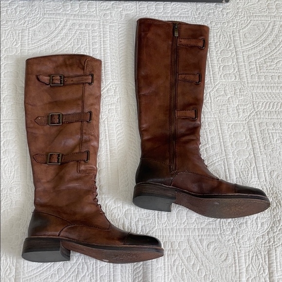 Vince Camuto Fenton Triple Buckle Boots Two Tone main image 11
